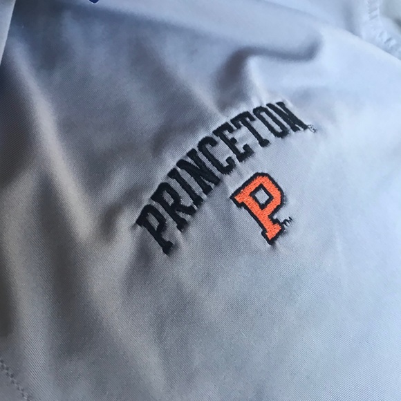 Grey Collegiate Golf Polo - Princeton - Picture 6 of 7